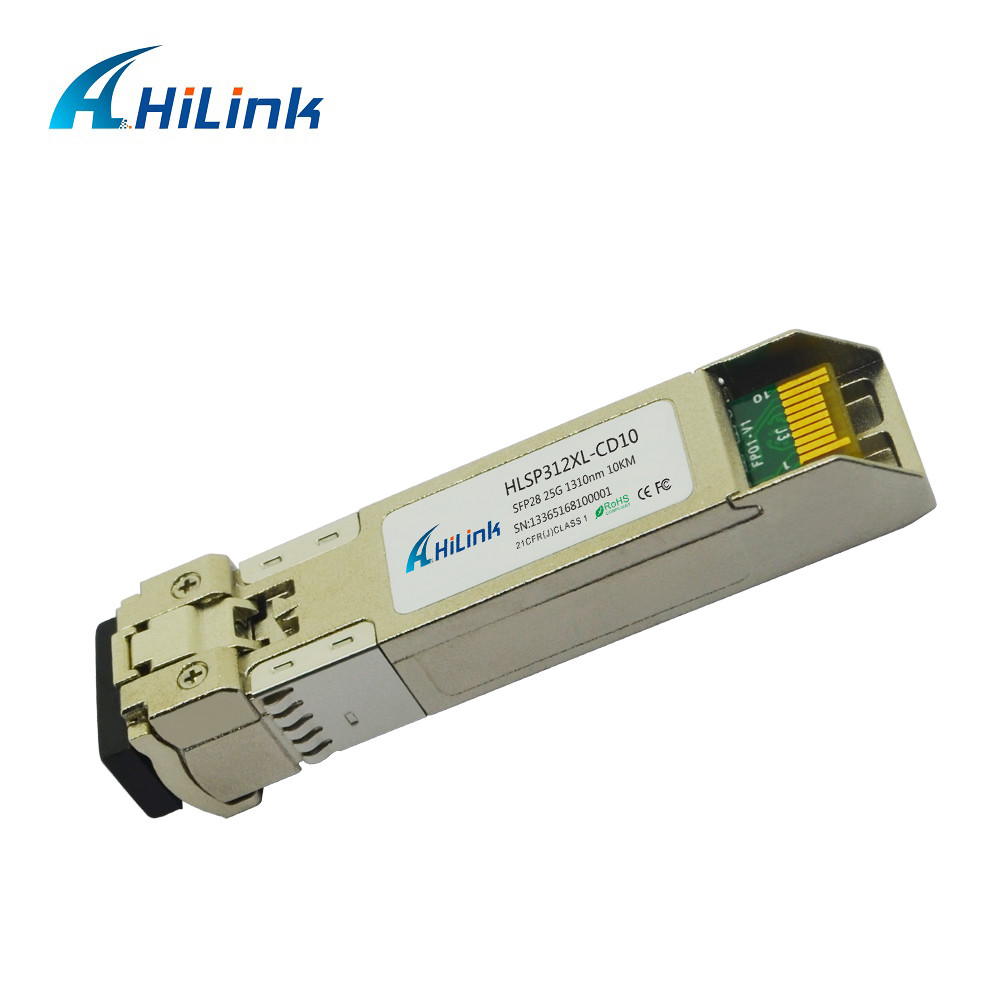 25G SFP28 Duplex DDM Ethernet SFP Transceiver LR 1310nm 10KM SMF LC
