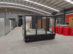 Triple Double Glazed Glass Supermarket Chiller With Transparent Endpanel