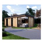 Wooden Houses for Hotel 2 Bedrooms Steel Structure Activity Rooms Directly from