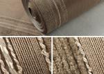 Yarn Modern Removable Wallpaper 0.53m Brown Living Room Wallpaper