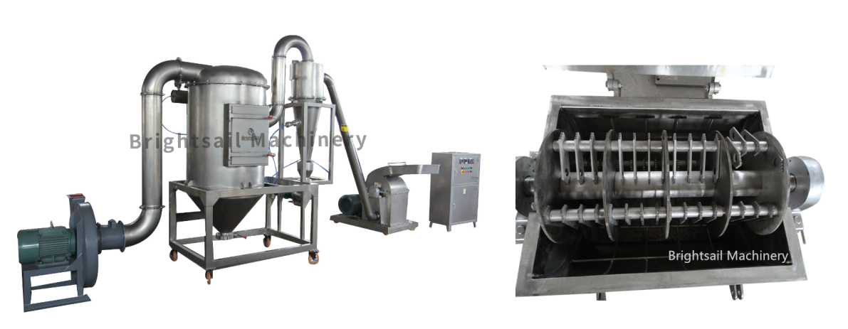 Chilli Powder Pulverizer Machine 1000 KG SUS304 Spice Grinder