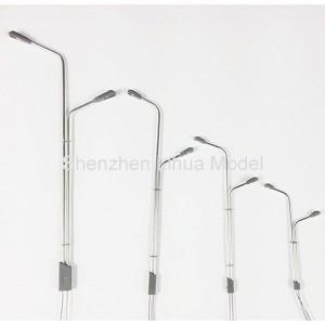Quality Steel lamppost,model steel pole,scale light,metal street light,architectural model lamppost,model stuffs,metal lights\ wholesale