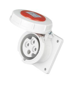 Quality 4P 3 Phase Industrial Socket IP67 Weather Resistance Hard Plastic PA Housing wholesale