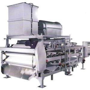 Quality 20kg/h Belt Press Sludge Dewatering , 1000mm Belt Filter Press For Wastewater Treatment wholesale