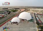 Custom White Geodesic Dome Tents For Commercial Party