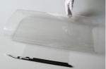 Lcd Dispay Large Multi Touch Screen Wall 80 Inch Nano Pet Semi Transparence Gray