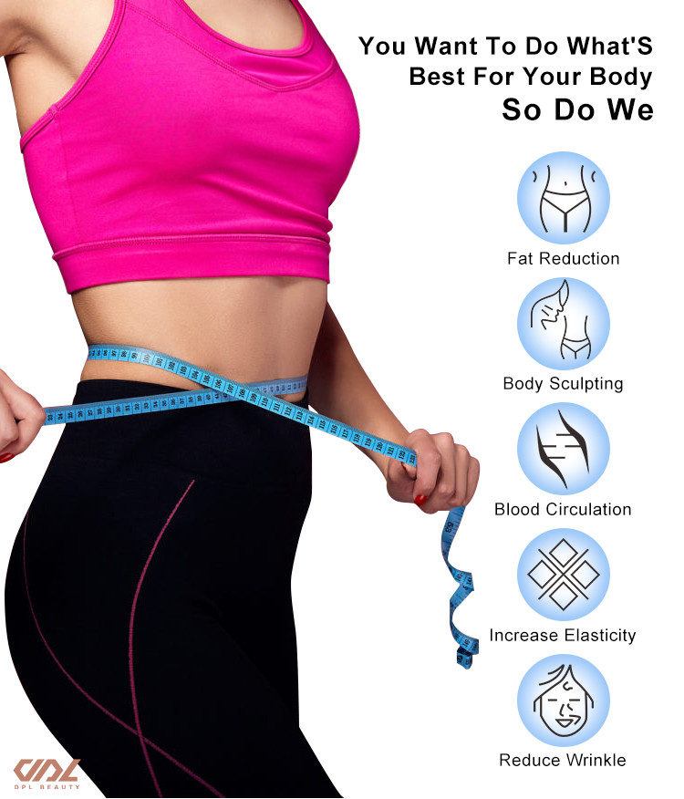 AS86 DPL beauty Ultrasound 40kHz Lipo Vacuum Cavitation Machine for Non-Surgical Fat Reduction & Body Slimming