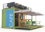 Topshaw Prefab Bar Container Modular Movable Shipping Container Restaurant