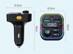 Car Power Inverter Dc12V To 220Vac Hot Sale Colorful Lights Car Mp3 Player Hot