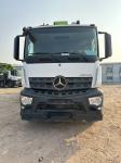 Used/second-hand 2020year Zoomlion Ready Mix Cement Boom Pump Benz Chassis 56m