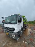 Hydraulic Zoomlion Pump Cement Truck 47m Pump Truck High Pumping Efficiency