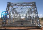 Steel Truss Bridge Steel bridge Large span Heavy Load For Construction Site