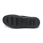 Black Lace-up Anti Slippery Mens Leather Casual Boots