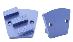 Quality Trapezoid Floor Grinding Pad PCD &amp; Diamond Metal Bond G6 PCD 3 Segments wholesale