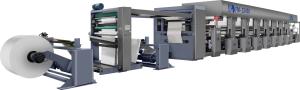 Quality Wide Range Paper Carton Flex Printing Machine with 380V 3pH 50Hz Power Supply and 7 Colors wholesale