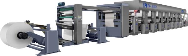 Water Based Ink Wide Range Single Faced Carton Preprint Flexographic Printing