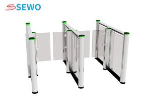 Quality 45people/min High Speed Gate Fully Automatic Swing Turnstile Gate With Card Reader wholesale