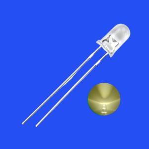 Quality 5mm Warm White Color 2700-3500K 1500-2500mcd Round Clear Lens Candle Flickering Flashing LED Diode wholesale