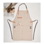 BBQ Personalized Cotton Apron Hanging Neck Style Lightweight High Utility