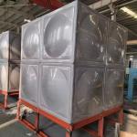 Food grade Stainless Steel Water Storage Tank Hot Pressed Panel metal Drinking
