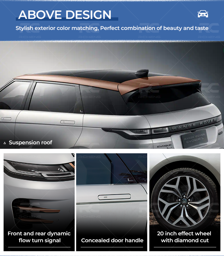 2023 Range Rover Evoque L PHEV 1.5T All Aluminum Engine Leather Seats Rear Camera Automatic Gearbox FWD-Petrol Cars