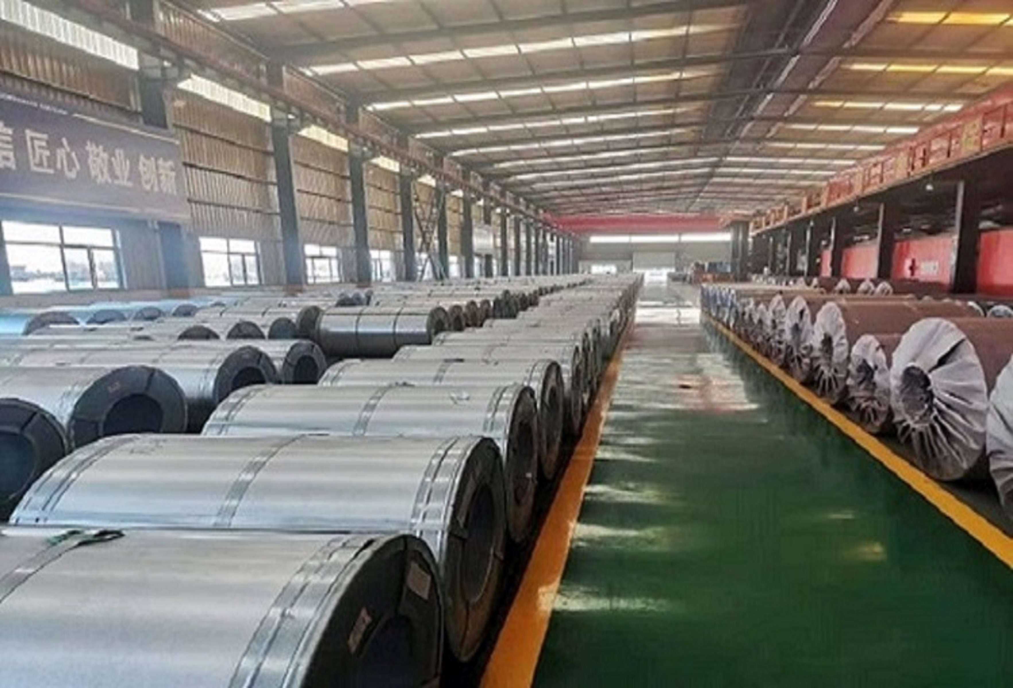 Cold Rolled SGCC Skin Pass Galvanised Steel Sheet 0.12mm Thickness Zero Spangle
