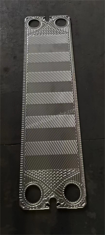 Vicarb Heat Exchanger Sheet Plate In Stainless Steel / Titanium