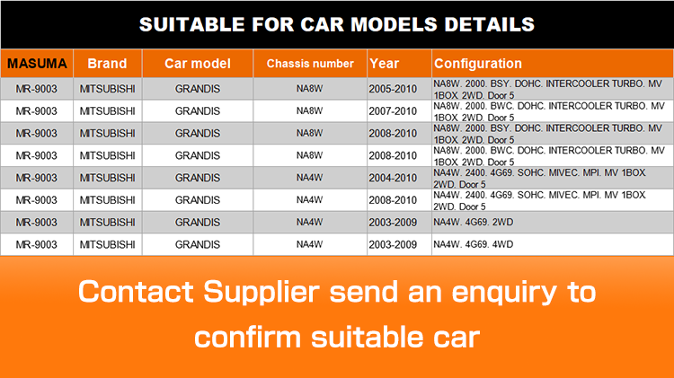 4422A055 4422A077 MN103259 Inner Rack End for MITSUBISHI GRANDIS NA4W in High Demand
