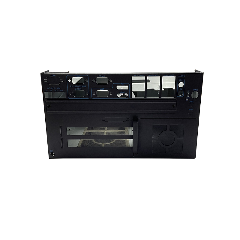 Wallmount IPC Chassis Laser Cut Bending Metal Industrial 24 Bay Server Case