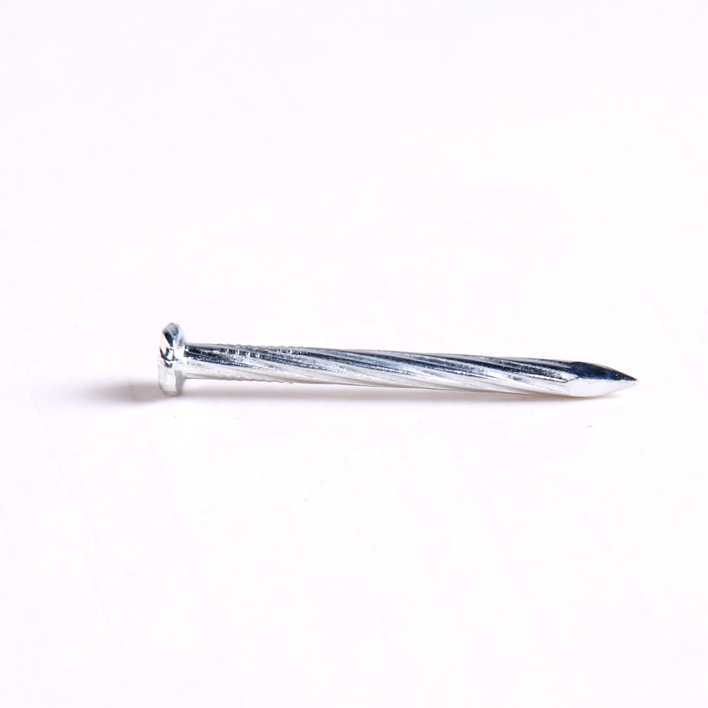 1 Inch - 5 Inch Twisted Shank Nails Steel Galvanized Twist Nails