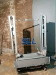 Height 2.7-5m Wall Plastering Machine Render Spray Machine Stainless Steel