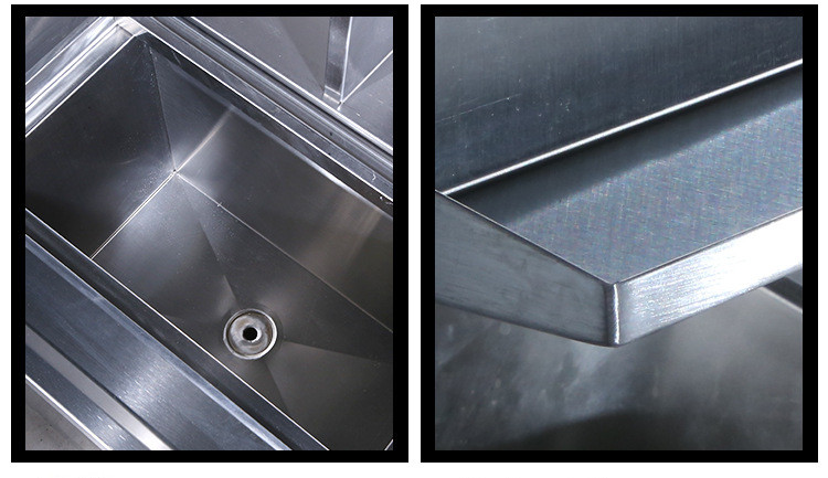 Silver 0.4-1.2mm Stainless Steel Storage Cabinets
