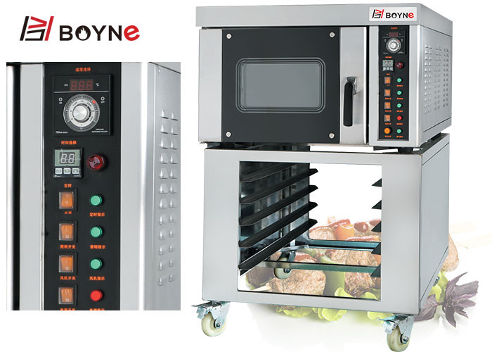 Energy Saving Convection Oven Three Trays 220v Stainless Steel