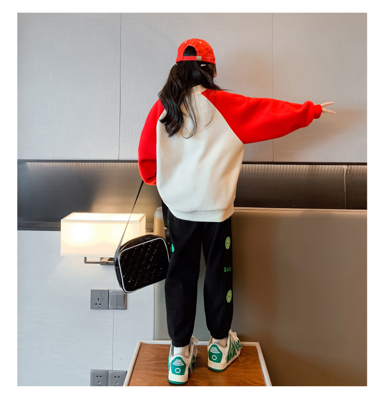 Aged 4-16 Childrens Winter Clothes Korean Edition Toddler Girls Sweatshirts