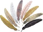Irregular DIY Maple Cat Butterfly Metal Bookmark SGS Nickel Plated