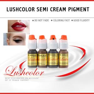 Quality OEM Semi Pigment 12ml Ash Brown Eyebrow Tattoo Microblading Ink wholesale