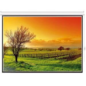 Quality 100&quot; 4:3 motorized electric projection projector screen HD 3D TV home theater glass beaded wholesale