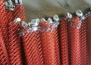 Quality Anodic Oxidation Aluminum Chain Link Curtain For Decortaive And Partition wholesale