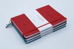 B5 Size Daily Weekly Planner Soft PU Leather Cover Sewn Thread Binding With