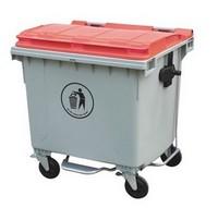 Quality 1100L waste bin with pedal wholesale