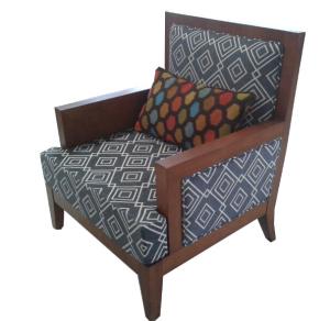 Quality Hotel fabric lounge chair ,single sofa LC-0016 wholesale