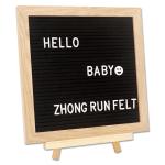 White Frame Sign Menu Letters Outdoor Set Stand Changeable Plastic Felt Letter