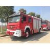 Buy cheap 350hp Emergency Rescue Fire Truck Red Colour Diesel Fuel Type from wholesalers