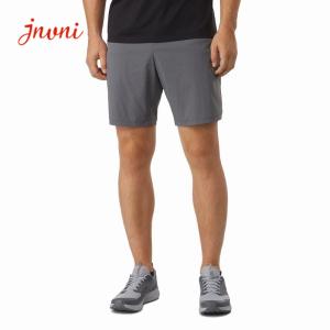 Quality 93% Nylon 7% Spandex 8 Inch Mens Activewear Bottoms Running Hiking Light wholesale
