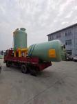 Round Light Weight FRP Vertical Tank For Water Pretreatment