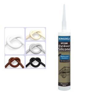 Quality High Strength Non Toxic Silicone Sealant , Neutral Flexible Silicone Adhesive For Window wholesale