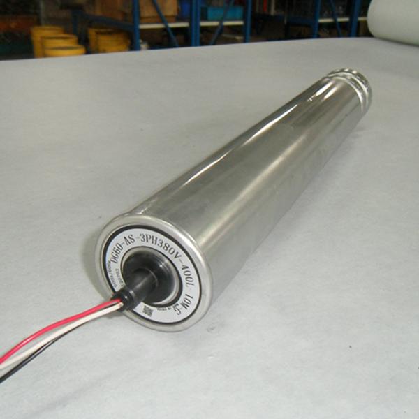 Stainless Steel Motorized Conveyor Rollers , Large Diameter Conveyor Rollers