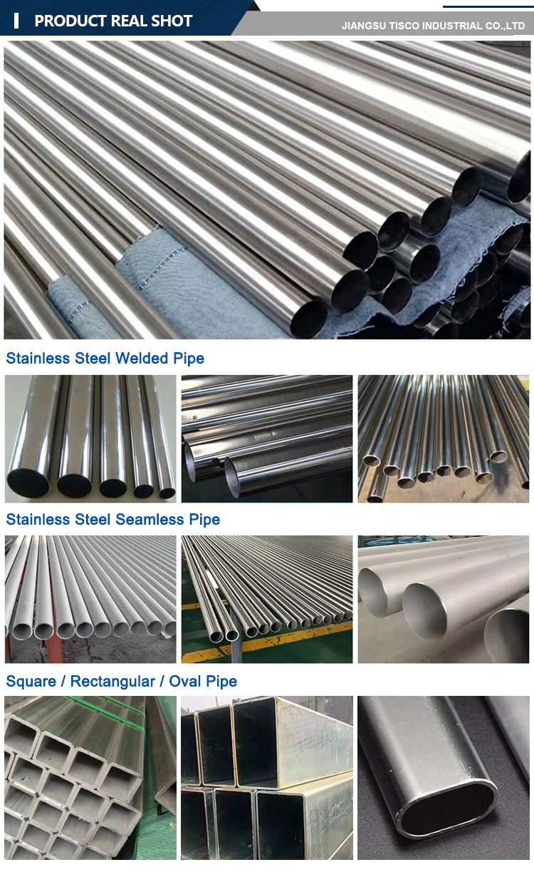 GB ASTM 316 Stainless Pipe 316L 316 Ti Seamless Round Tube