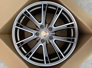 Quality 21 Inch Forged Alloy Wheels , 9.5J Rims For Porsche Fit Tire 275 35 ZR21 wholesale