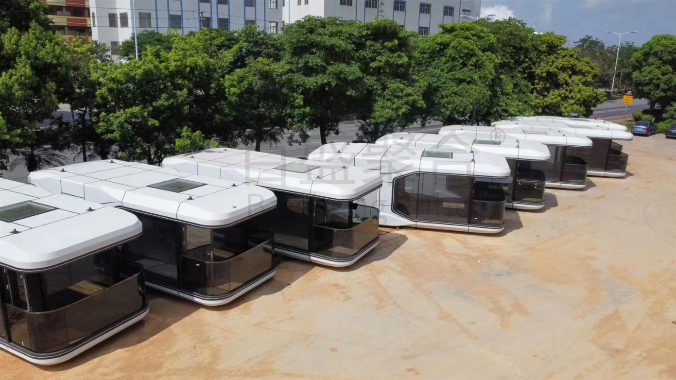 5M End Mobile Container House for Luxury Soundproof Hotel and Villa Accommodations